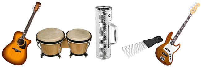instruments de musique bachata