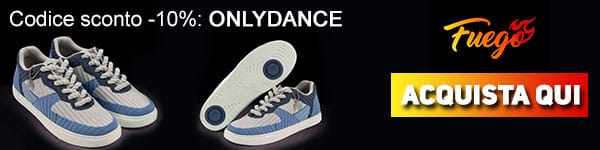 acquistare scarpa da ballo Fuego blu