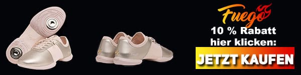 Fuego Champagne Split-Sole-Tanzschuhe kaufen