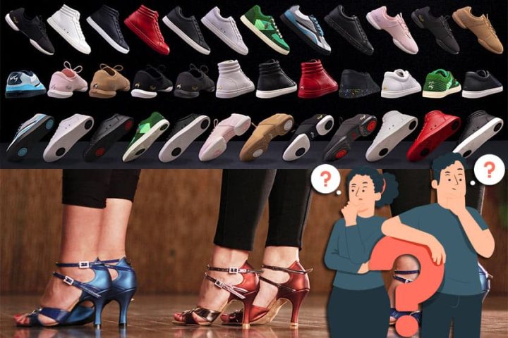 chaussures de danse latine salon