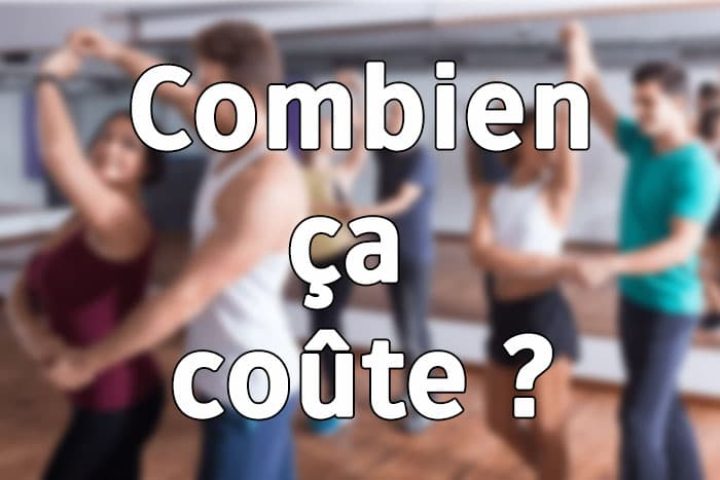 combien coute cours de salsa