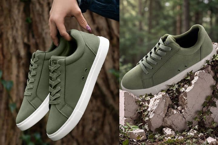 review of the Fuego Pine Green dance shoes